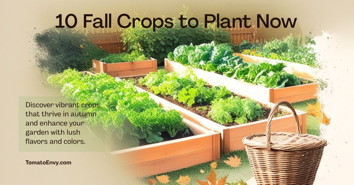 10 Fall Crops to Plant Now